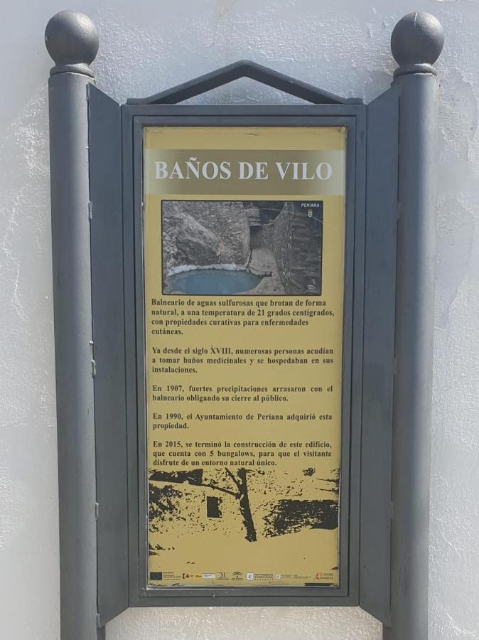 Apartamentos Vilo, Axarquia Rural Los Baños de Vilo 外观 照片